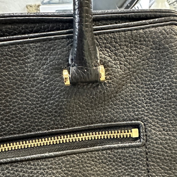 Kate Spade Black Pebbled Leather Tote - Picture 5 of 13